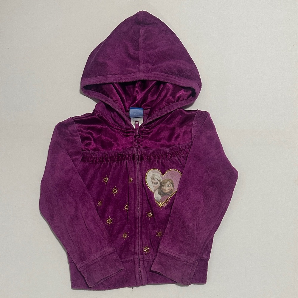 Disney Purple Kids Jacket with Frozen Design | Frozen Jacket 4 yrs old
